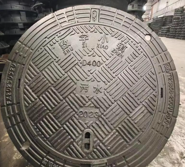 抚州球墨铸铁防沉降井盖展示